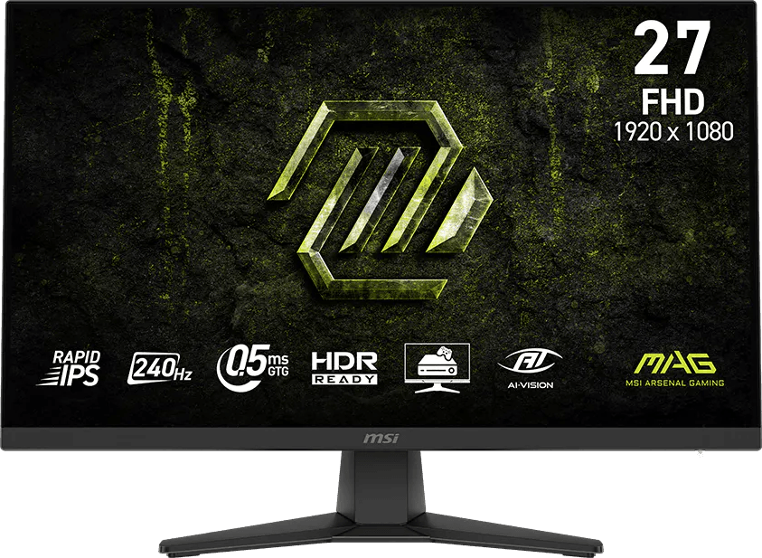 شاشة للألعاب 27" Full HD MSI MAG 272F X24 (4711377337120) — صورة 1
