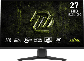 Écran Gaming 27" Full HD MSI MAG 272F X24 (4711377337120)