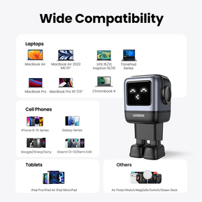 Chargeur rapid Ugreen Uno 3 ports 65W (25685B) — image 6