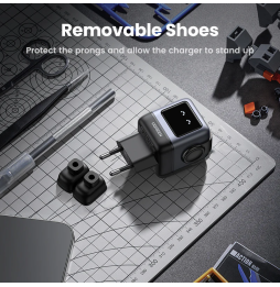Chargeur rapid Ugreen Uno 3 ports 65W (25685B)