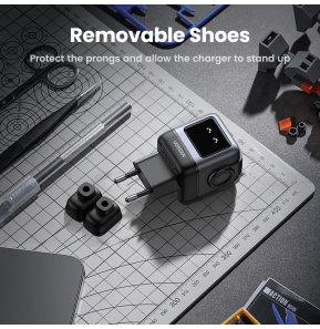 Chargeur rapid Ugreen Uno 3 ports 65W (25685B)