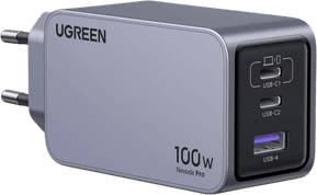 Chargeur rapid Ugreen Nexode Pro 100W GaN Charger 3-Port Avec cable 1.5M (25874) — image 3