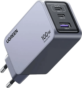 Chargeur rapid Ugreen Nexode Pro 100W GaN Charger 3-Port Avec cable 1.5M (25874) — image 2