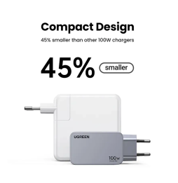 Chargeur rapid Ugreen Nexode Pro 100W GaN Charger 3-Port Avec cable 1.5M (25874)