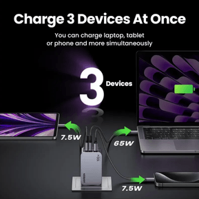 Chargeur rapid Ugreen Nexode Pro 100W GaN Charger 3-Port Avec cable 1.5M (25874) — image 5