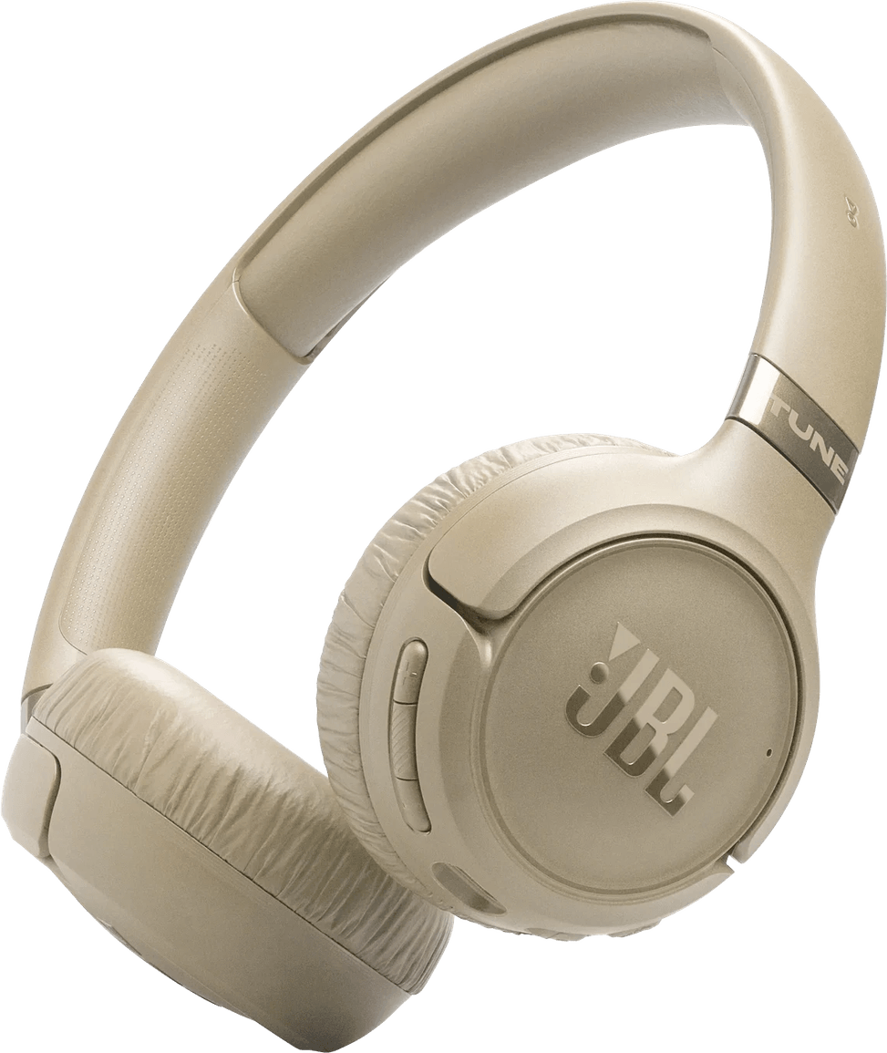 JBL Tune 680 Bluetooth Headphones Beige - Noise Cancelling (1200130030475) — image 1