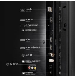 Téléviseur Hisense 43" Smart UHD 4K A6Q + Récepteur TNT Intégré (HIS43A6Q)