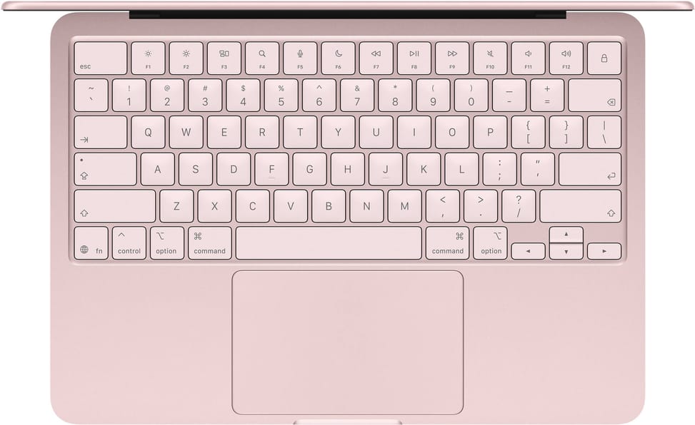 حاسوب محمول Apple MacBook Neo 13 بوصة A18 Pro 8 GB 512 GB وردي فاتح (MHFJ4FN/A) — صورة 2