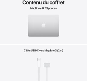 Apple MacBook Air 13 pouces M5 16 Go 1 To Argent (MDH84FN/A) — image 4