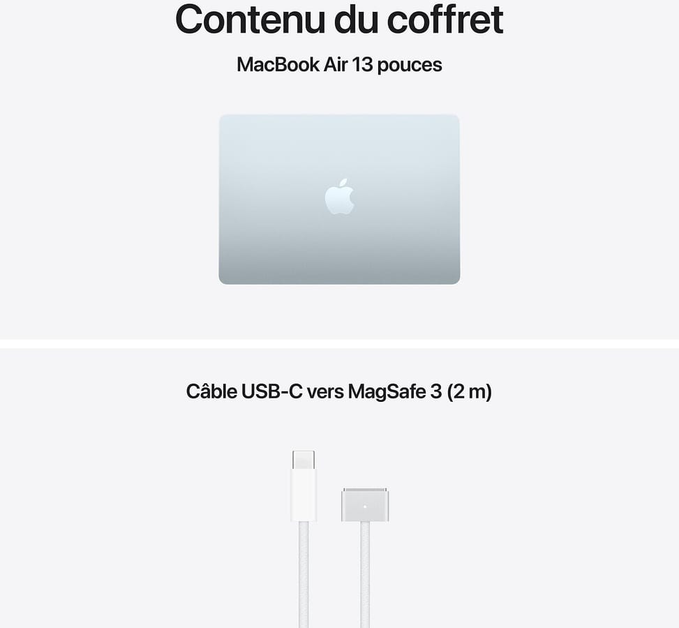 حاسوب محمول Apple MacBook Air 13 بوصة M5 16 GB 1 TB أزرق سماوي (MDHJ4FN/A) — صورة 4