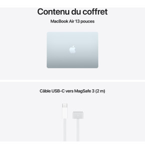Apple MacBook Air 13 pouces M5 16 Go 1 To Bleu Ciel (MDHJ4FN/A)