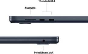 Apple MacBook Air 15 pouces M5 16 Go 512 Go Minuit (MDVH4FN/A) — image 3