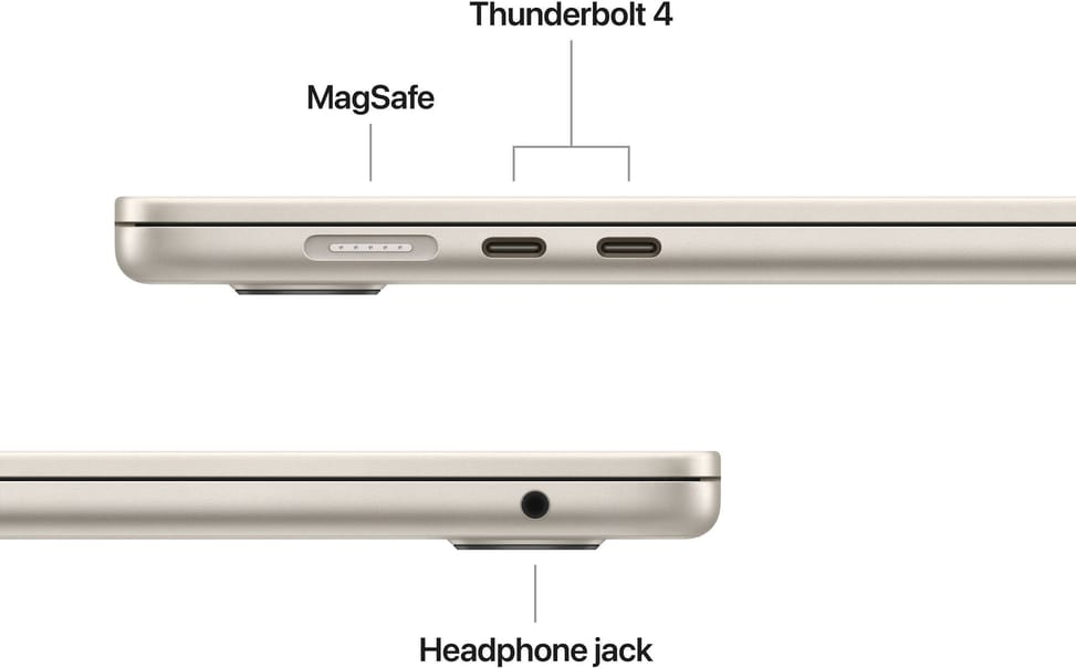 Apple MacBook Air 15-inch M5 16 GB 512 GB Starlight (MDVD4FN/A) — image 3