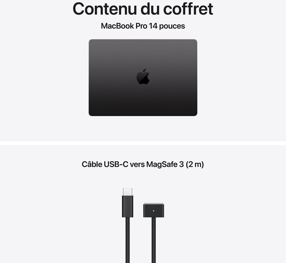 Apple MacBook Pro 16 pouces M5 Max 48 Go 2 To Noir Sidéral (MGEE4FN/A) — image 4