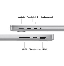 Apple MacBook Pro 16 pouces M5 Pro 48 Go 1 To Argent (MGE64FN/A)