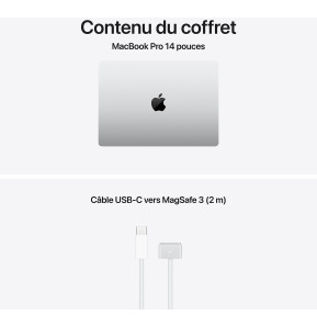 Apple MacBook Pro 16 pouces M5 Pro 48 Go 1 To Argent (MGE64FN/A)