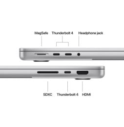 Apple MacBook Pro 16 pouces M5 Pro 24 Go 1 To Argent (MGE44FN/A)