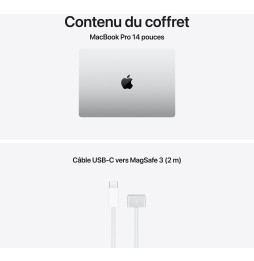 Apple MacBook Pro 16 pouces M5 Pro 24 Go 1 To Argent (MGE44FN/A)