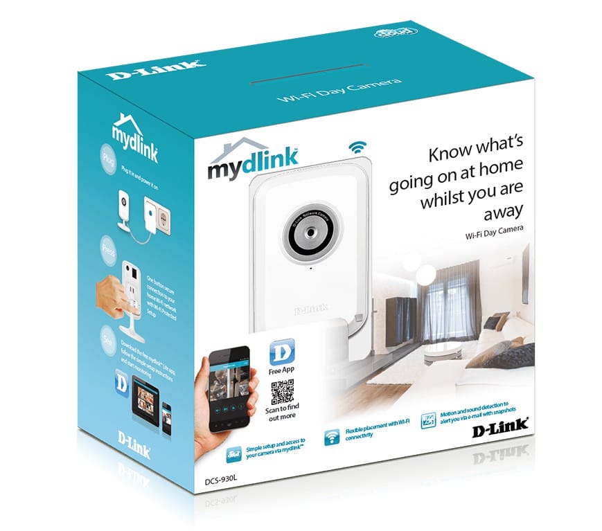 Caméra IP OvisLink fixe sans fil avec vision nocturne