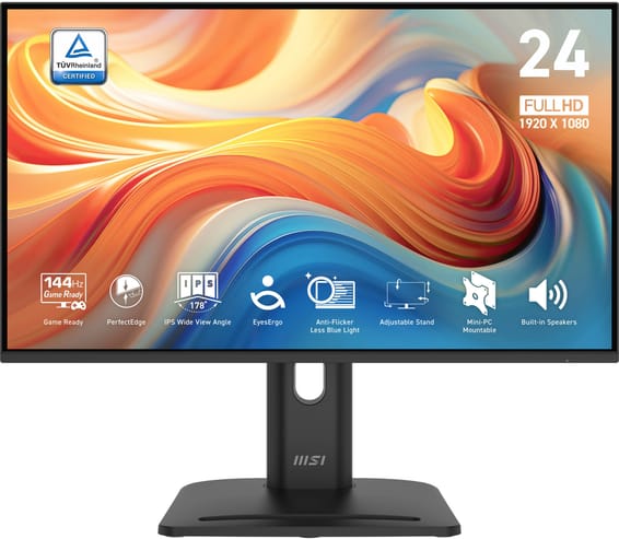 شاشة 24" Full HD MSI Pro MP245PG E14 (9S6-3PE39M-001)