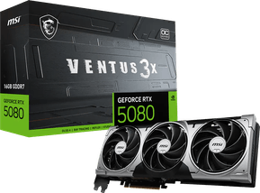 Carte Graphique MSI GeForce RTX 5080 16G VENTUS 3X OC (912-V531-428)