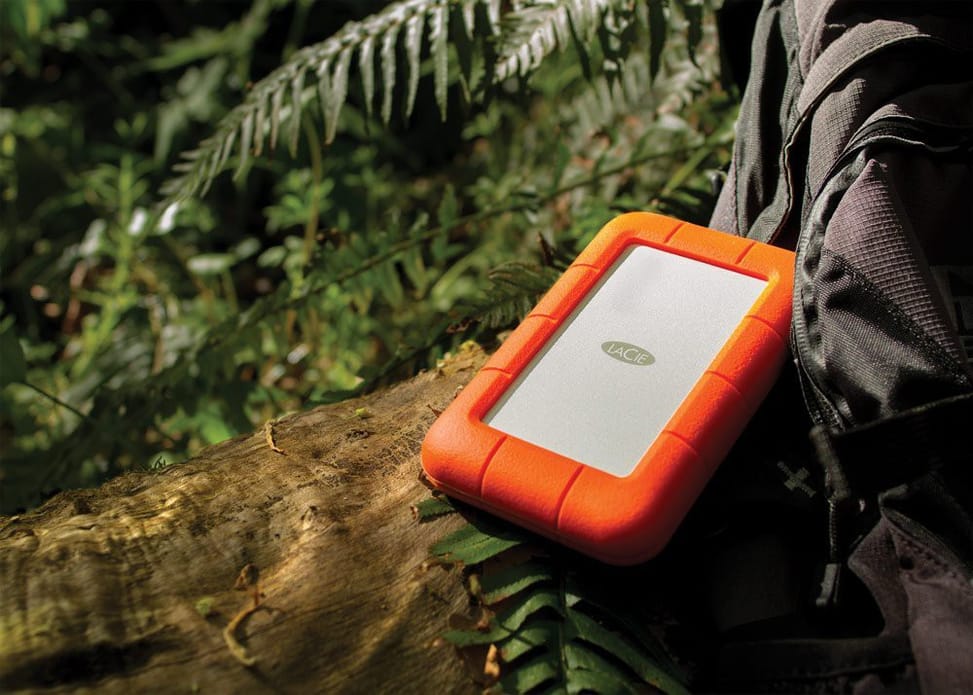 Disque dur externe Anti-choc LaCie Rugged Thunderbolt USB 3.0 avec câbles (Mac et PC)
