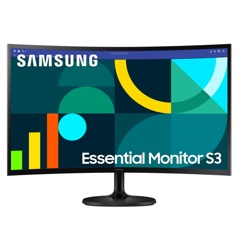 SAMSUNG Moniteur 27'' Essential S3 S36GD (LS27D362GAMXUE)