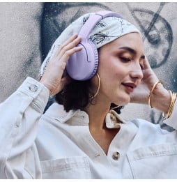 Casque Bluetooth Energy Sistem Rizz Lavanda (8432426459681)