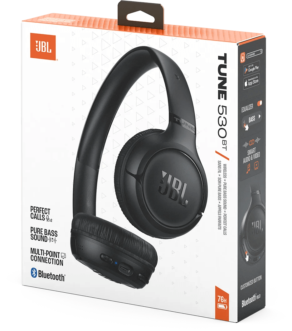 Casque Bluetooth JBL Casque Tune 530 Noir — image 10