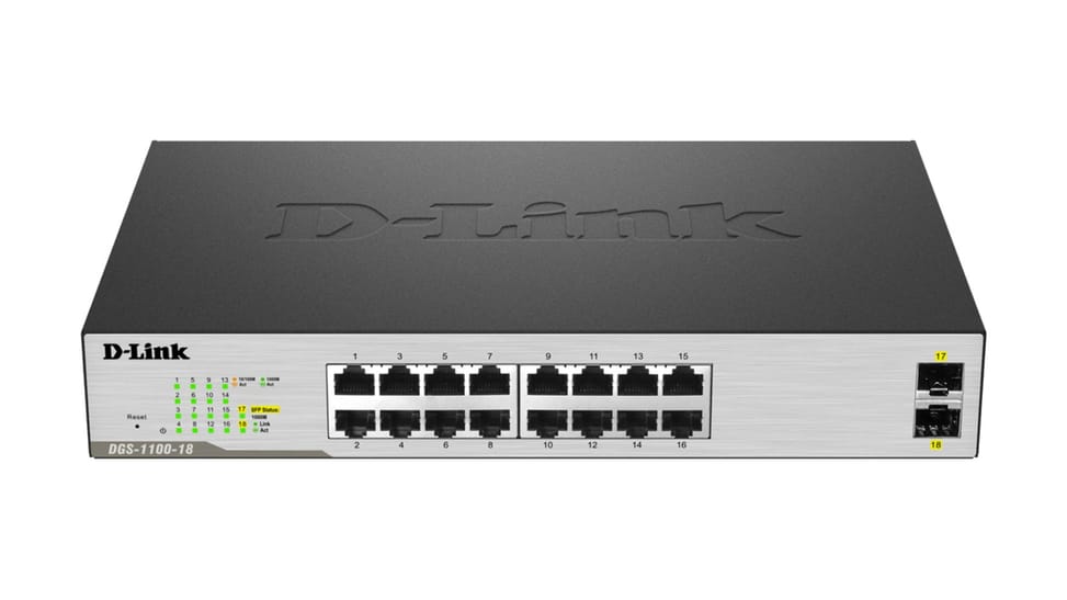 Switch Non Administrable D-LINK 24 ports Gigabit Green Ethernet (DGS-1024D/E)