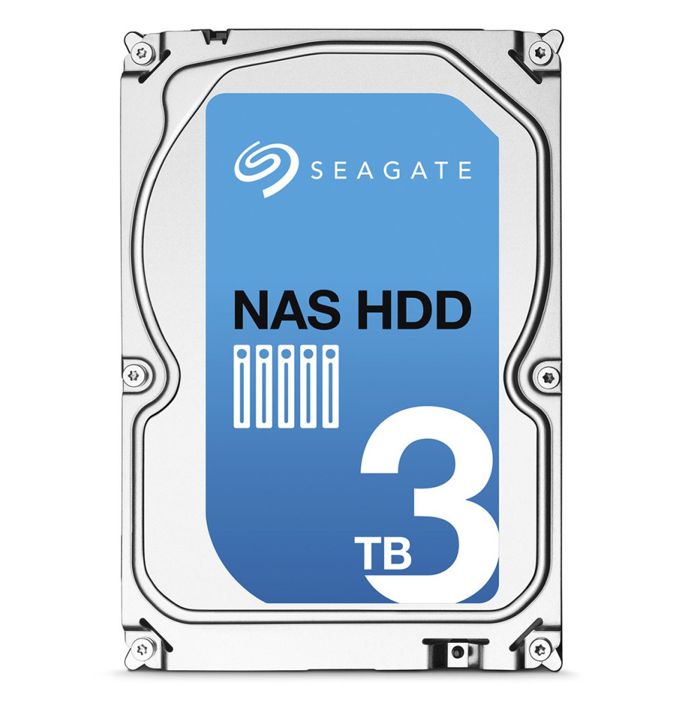 Disque dur interne 3,5" Seagate NAS HDD - 5900 tr/min SATA 6 Gbits/s