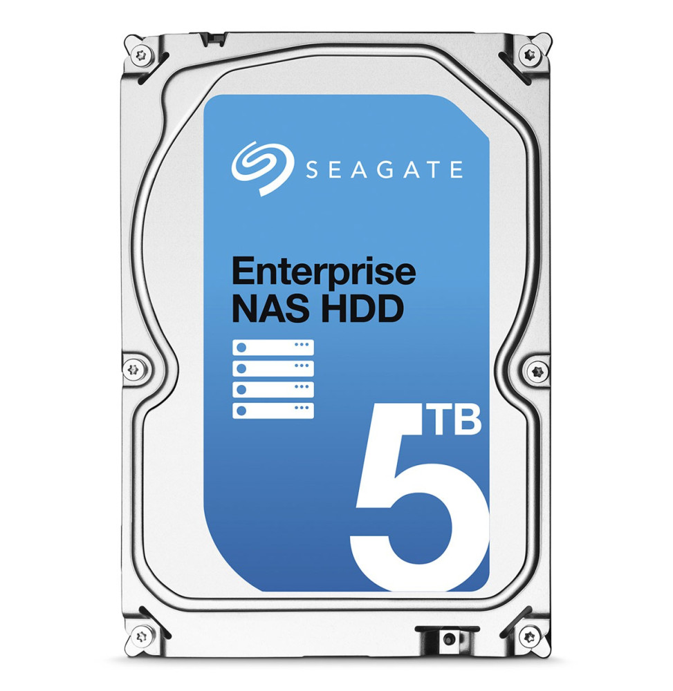 Disque dur interne 3,5" Seagate Enterprise NAS HDD - 7200 tr/min SATA 6 Gbits/s