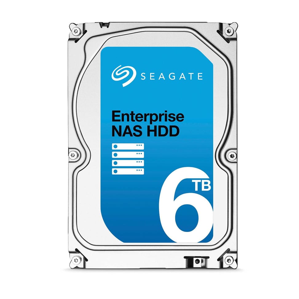 Disque dur interne 3,5" Seagate Enterprise NAS HDD 5 TB - 7200 tr/min SATA 6 Gbits/s