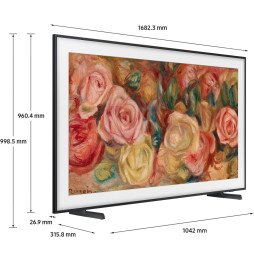 Samsung Ls03d 75" QLED 4K Smart TV Black