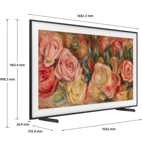 Samsung Ls03d 75" QLED 4K Smart TV Black