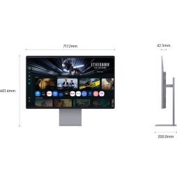 Samsung Smart Monitor M9 32" Smart TV Apps 4K OLED