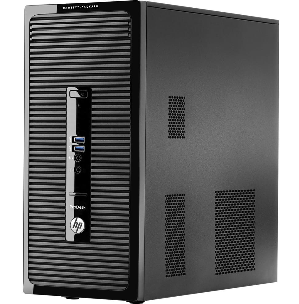 Ordinateur de bureau HP ProDesk 400 G2 MT + Ecran 20" (J4B29EA)