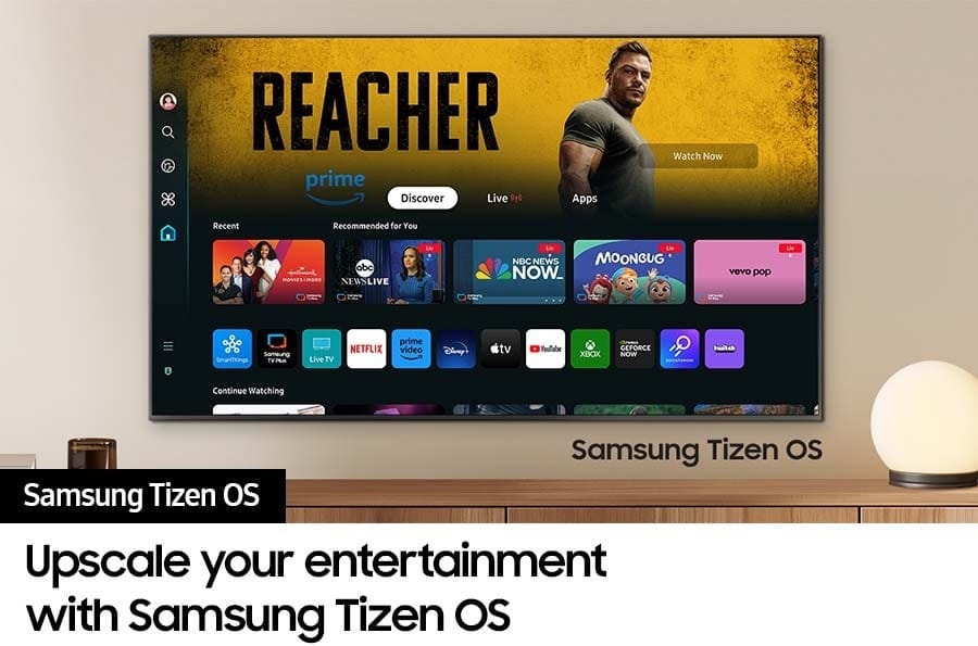 Samsung Du8000 50" Crystal UHD 4K Tizen OS Smart TV