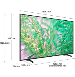 Samsung Du8000 75" Crystal UHD 4K Tizen OS Smart TV