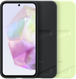 Samsung Galaxy A35 5G Card Slot Case Black