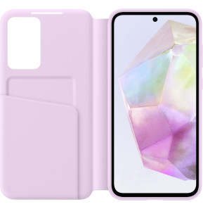 Samsung Galaxy A35 5G Smart View Wallet Case Lavender