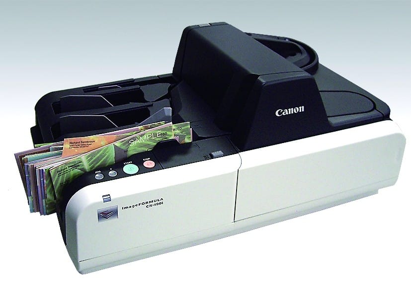 Scanner de chèque haute vitesse Canon imageFORMULA CR-190i (4605B003AA)