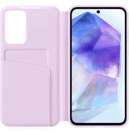 Samsung Galaxy A55 5G Smart View Wallet Case Lavender