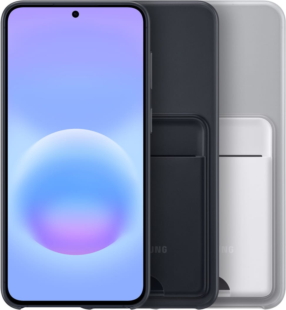 Samsung Galaxy A57 5G Card Slot Case Black