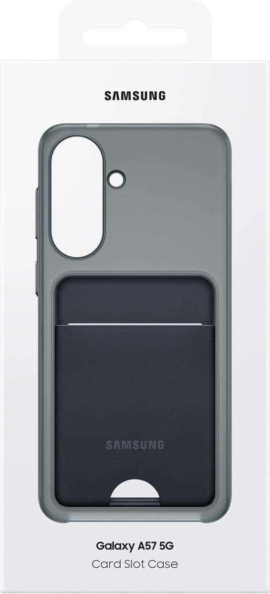 Samsung Galaxy A57 5G Card Slot Case Black