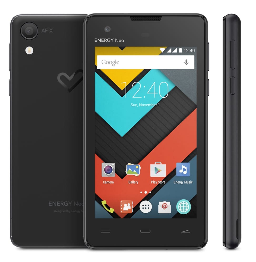 Smartphone Energy Sistem Phone NEO LITE - Dual SIM avec Protection kit