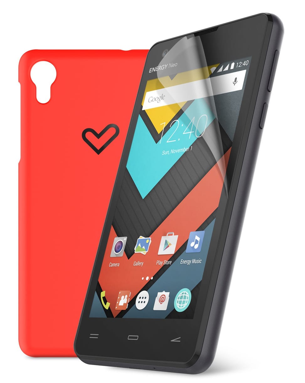 Smartphone Energy Sistem Phone NEO LITE - Dual SIM avec Protection kit