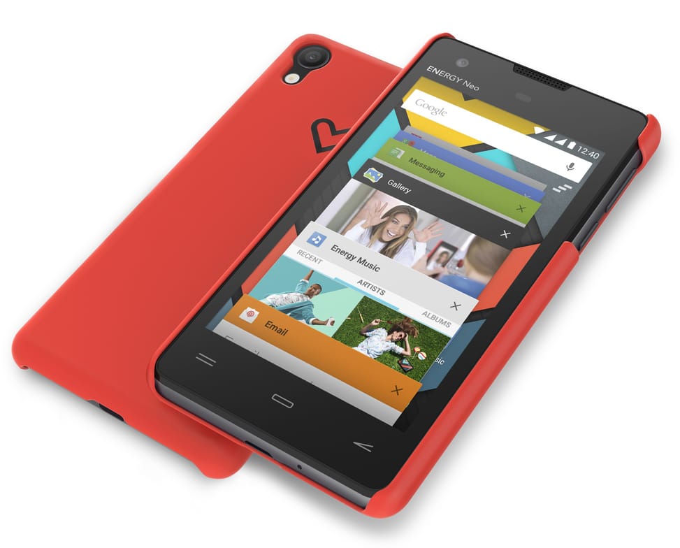 Smartphone Energy Sistem Phone NEO LITE - Dual SIM avec Protection kit
