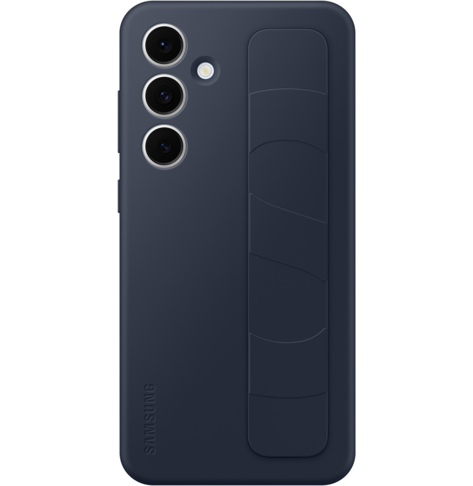 Samsung Galaxy S24 Fe Standing Grip Case Blue Black