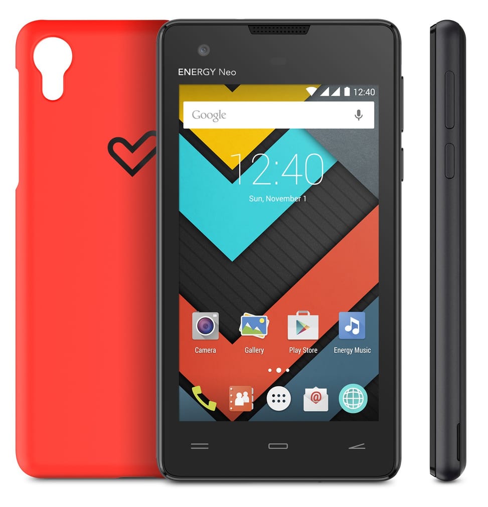 Smartphone Energy Sistem Phone NEO LITE - Dual SIM avec Protection kit